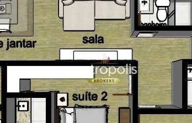 Imagem 11: Apartamento à venda, 80 m² por R$ 421.000,00 - Jardim Cambuí - Santo...