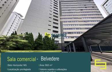 Imagem: Sala para locação no Belvedere