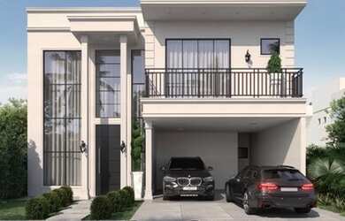 Imagem: A casa em condomínio possui 3 Dormitórios, 4 Banheiros, 2