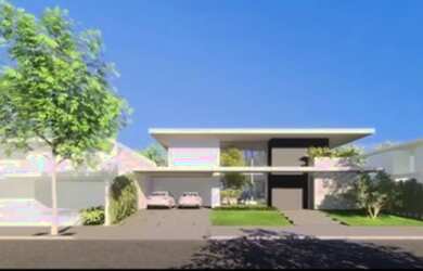 Imagem: A casa em condomínio possui 4 Dormitórios, 5 Banheiros, 4