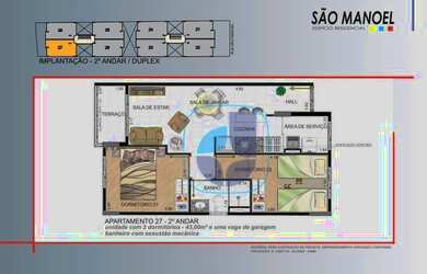 Imagem 16: Cobertura à venda, 69 m² por R$ 369.000,00 - Jardim Diadema - Diadema/SP