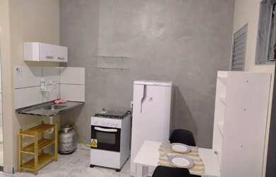 Imagem: A casa em condomínio possui 1 Dormitório, 1 Banheiro, 1 Vaga