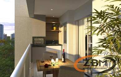 Imagem: O apartamento possui 3 Dormitórios, 2 Banheiros, 2 Vagas na