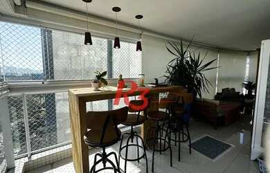 Imagem 4: Apartamento à venda, 254 m² por R$ 4.780.000,00 - Aparecida - Santos/SP