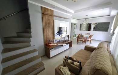 Imagem: A casa em condomínio possui 3 Dormitórios, 4 Banheiros, 2