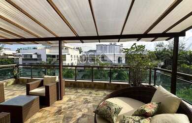 Imagem: O apartamento na cobertura possui 3 Dormitórios, 3 Banheiros