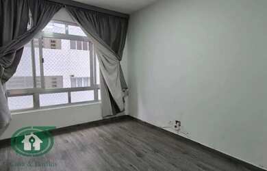 Imagem 2: Apartamento 1 dormitório para Locação Prédio frente ao Mar no Gonzaga...