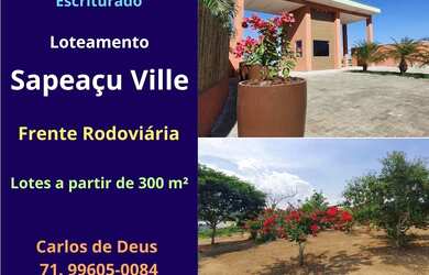 Imagem: O terreno à venda possui 300m² de Área e está localizado