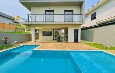 Imagem: A casa em condomínio possui 3 Dormitórios, 4 Banheiros, 4