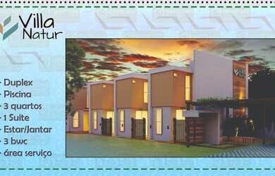 Imagem: A casa em condomínio possui 3 Dormitórios, 3 Banheiros, 1