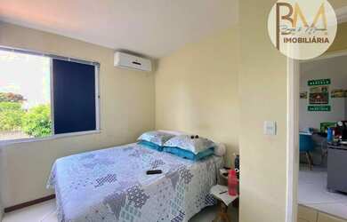 Imagem: A casa em condomínio possui 3 Dormitórios, 1 Banheiro, 2 Vagas