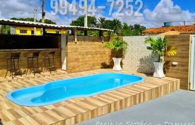 Imagem: A casa possui 2 Dormitórios, 1 Banheiro, 2 Vagas na garagem