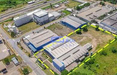 Imagem: O depósito possui 3.857m² de Área e está localizado em