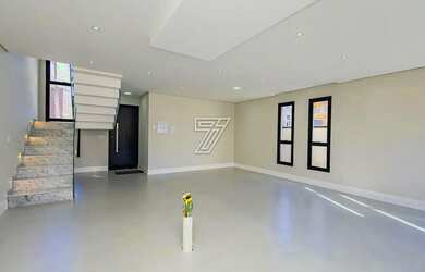 Imagem 3: Casa moderno com três suítes-duas vagas cobertas-duas churrasqueiras