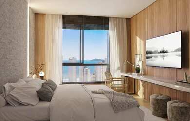 Imagem: O apartamento possui 3 Dormitórios, 4 Banheiros, 2 Vagas na