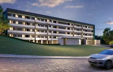 Imagem: O apartamento possui 2 Dormitórios, 1 Banheiro, 1 Vaga na garagem