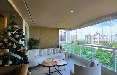 Imagem: O apartamento possui 3 Dormitórios, 5 Banheiros, 3 Vagas na