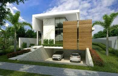 Imagem: A casa em condomínio possui 3 Dormitórios, 3 Banheiros e 258m²