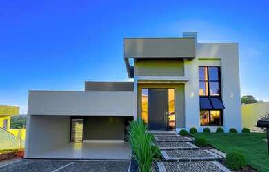 Imagem: A casa em condomínio possui 3 Dormitórios, 4 Banheiros, 4