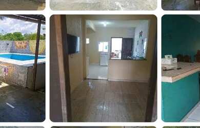 Imagem: A casa possui 4 Dormitórios, 3 Banheiros e 2 Vagas na garagem