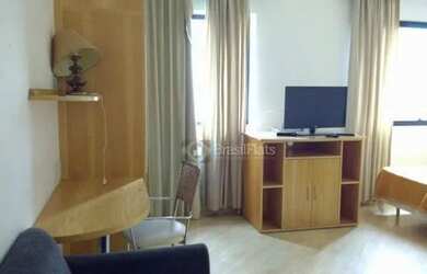 Imagem: O studio possui 1 Dormitório, 1 Banheiro, 1 Vaga na garagem