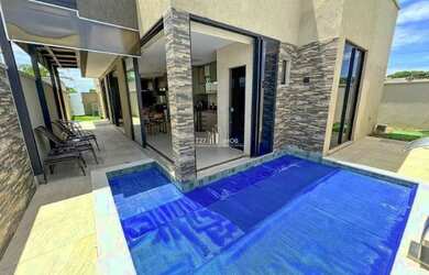 Imagem 10: Casa térrea com 03 suítes plenas, sendo master com closet, condomínio...