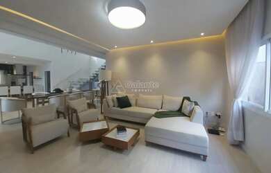 Imagem: A casa em condomínio possui 4 Dormitórios, 5 Banheiros, 5