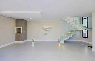 Imagem 4: Casa moderno com três suítes-duas vagas cobertas-duas churrasqueiras