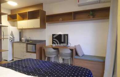 Imagem: O apartamento possui 1 Dormitório, 1 Banheiro, 26m² de Área