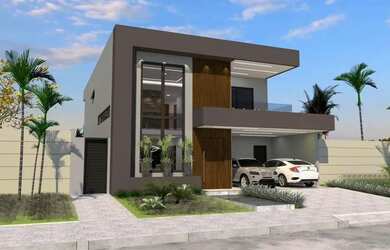 Imagem: A casa em condomínio possui 3 Dormitórios, 4 Banheiros, 4