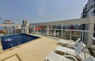 Imagem: O apartamento possui 1 Dormitório, 1 Banheiro, 1 Vaga na garagem