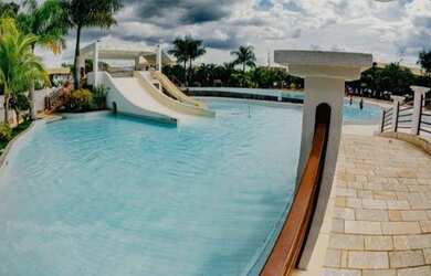 Imagem: O apartamento possui 1 Dormitório, 1 Vaga na garagem, Piscina