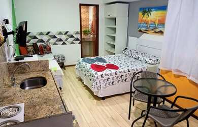 Imagem: O apartamento possui 1 Dormitório e 1 Vaga na garagem e está