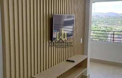 Imagem: O apartamento possui 1 Dormitório, 1 Banheiro, 1 Vaga na garagem