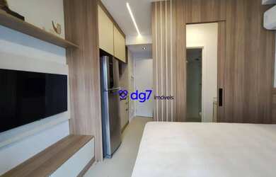 Imagem: O apartamento possui 1 Dormitório, 1 Banheiro, 20m² de Área