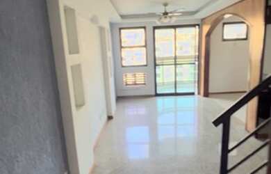 Imagem: O apartamento na cobertura possui 4 Dormitórios, 5 Banheiros