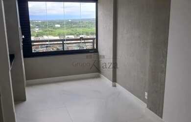 Imagem: O apartamento possui 1 Dormitório, 2 Banheiros, 1 Vaga na garagem