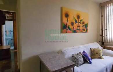 Imagem: O apartamento possui 1 Dormitório, 1 Banheiro, 1 Vaga na garagem