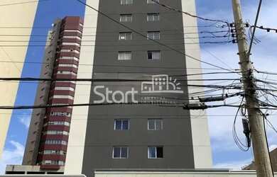 Imagem: O apartamento possui 1 Dormitório, 1 Banheiro, 1 Vaga na garagem