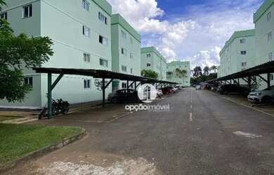 Imagem: O apartamento possui 3 Dormitórios, 1 Banheiro, 1 Vaga na garagem