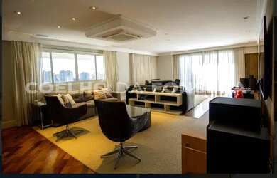 Imagem: O apartamento na cobertura possui 3 Dormitórios, 5 Banheiros