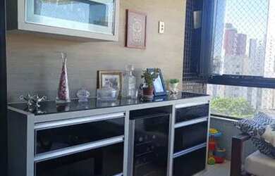 Imagem: O apartamento possui 4 Dormitórios, 4 Banheiros, 3 Vagas na