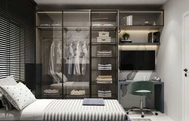 Imagem: O apartamento possui 3 Dormitórios, 2 Banheiros, 1 Vaga na