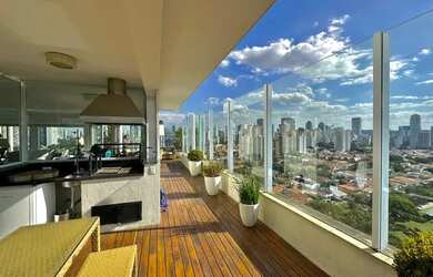 Imagem: O apartamento na cobertura para alugar possui 4 Dormitórios