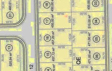 Imagem: O terreno possui 518m² de Área e está localizado em Robalo