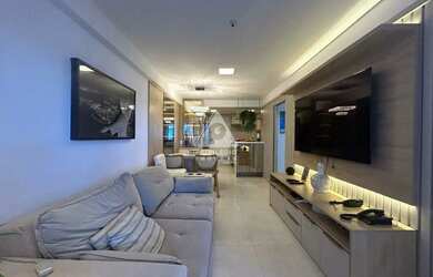 Imagem 3: Luxo à Beira-Mar Royal Plaza - Apartamento 2 Quartos e 2 Vagas Frontal...