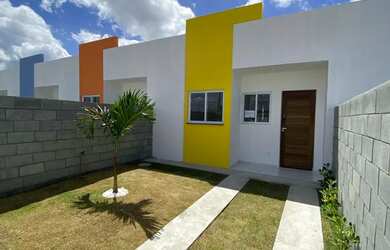 Imagem: A casa possui 2 Dormitórios, 1 Banheiro, 1 Vaga na garagem