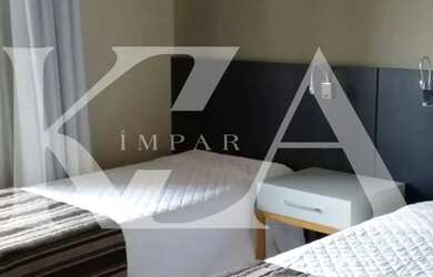 Imagem 8: Locação- The Grapes Av. 9 de Julho, mobiliado. Com sacada, duas camas...