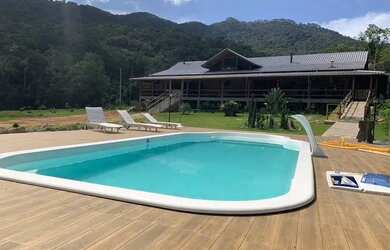 Imagem 5: FAZENDA DE ALTO PADRÃO. Piscinae840.000m² de Área