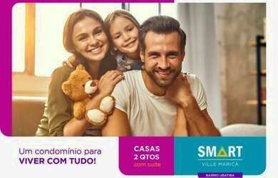 Imagem: A casa em condomínio possui 2 Dormitórios, 1 Banheiro, 2 Vagas